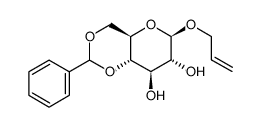 烯丙基-4,6-O-苄叉-beta-D-吡喃葡萄糖苷