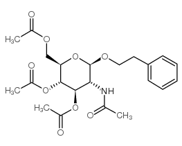 苯乙基-2-乙酰氨基,3,4,6-O-三乙酰基-2-脱氧-beta-D-吡喃葡萄糖苷
