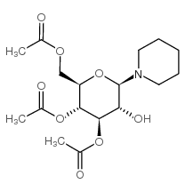 N-(3,4,6-三-O-乙酰基-Β-D-吡喃葡萄糖基)哌啶
