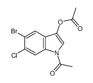 1-乙酰基-5-溴-6-氯吲哚-3-乙酸酯