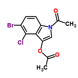 1-乙酰基-5-溴-4-氯吲哚-3-乙酸酯