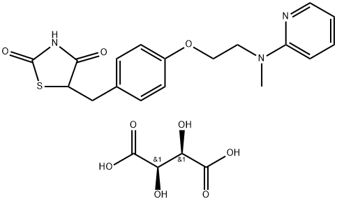 罗格列酮酒石酸盐