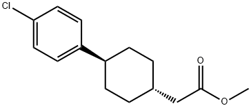 反-4-(4-氯苯基)环己基乙酸甲酯