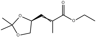 (S,E)-ethyl 3-(2,2-dimethyl-1,3-dioxolan-4-yl)-2-methylacrylate