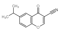 6-异丙基-4-氧代-4H-1-苯并吡喃-3-甲腈