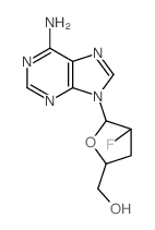  2'-beta-氟-2',3'-二脱氧腺苷