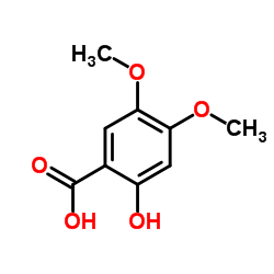 2-羟基-4,5-二甲氧基苯甲酸