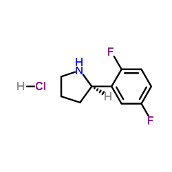 (R)-2-(2,5-二氟苯基)吡咯烷盐酸盐
