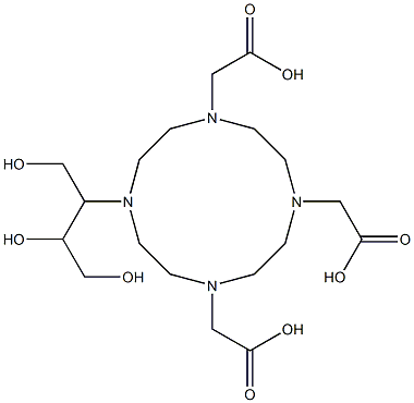 1,4,7,10-Tetraazacyclododecane-1,4,7-triacetic acid,10-[2,3-dihydroxy-1-(hydroxymethyl)propyl]-