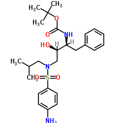 [(1S,2R)-1-苄基-2-羟基-3-[异丁基-[(4-氨基苯基)磺酰基]氨基] 丙基]氨基甲酸叔丁酯