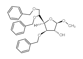 (3R,4R,5R)-5-[(1R)-1,2-bis(phenylmethoxy)ethyl]-2-methoxy-4-phenylmethoxyoxolan-3-ol