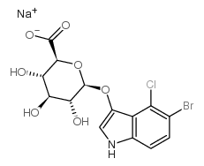 5-溴-4-氯-3-吲哚基-beta-D-葡糖苷酸钠