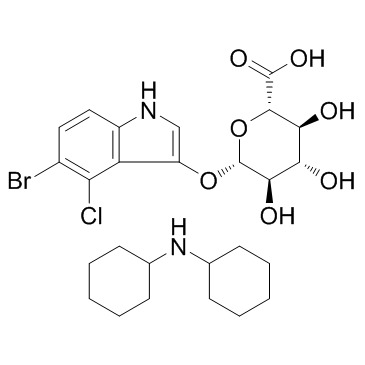 5-溴-4-氯-3-吲哚-beta-D-葡萄糖醛酸苷环己胺盐
