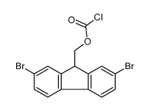 (2,7-dibromo-9H-fluoren-9-yl)methyl carbonochloridate