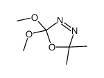 2,2-dimethoxy-5,5-dimethyl-1,3,4-oxadiazole