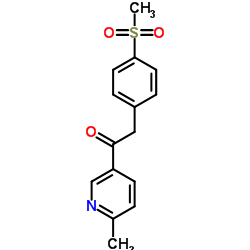 2-(4-甲磺酰基苯基)-1-(6-甲基吡啶-3-基)-乙酮