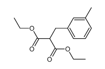 [(3-methylphenyl)methyl]propanedioic acid diethyl ester