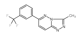 3-甲基-6-(3-[三氟甲基]苯基)-1,2,4-噻唑并-(4,3-b)吡嗪
