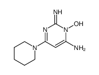 6-amino-4-piperidino-1,2-dihydro-1-hydroxy-2-iminopyrimidine