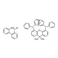 (2'-Amino-2-biphenylyl)(chloro)palladium - (9,9-dimethyl-9H-xanthene-4,5-diyl)bis(diphenylphosphine) (1:1)