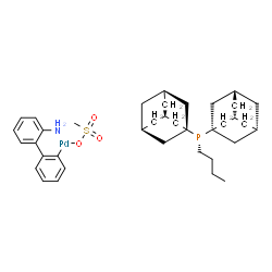 Methanesulfonato(diadamantyl-n-butylphosphino)-2'-amino-1,1'-biphenyl-2-yl)palladium(II) dichloromethane adduct, min. 95% [cataCXium(R) A Palladacycle Gen. 3]