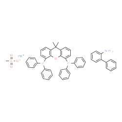 甲烷磺酸[9,9-二甲基-4,5-双(二苯基膦)呫吨] [2'-氨基-1,1'-联苯]钯(II)二氯甲烷加合物