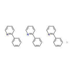 三[2-苯基吡啶-C2,N]铱(III)