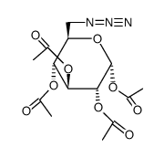 1,2,3,4-O-四乙酰基-6-三氮-6-脱氧-alpha-D-吡喃葡萄糖 