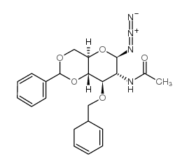 (2-乙酰氨基-3-O-苄基-4,6-O-苯亚甲基-2-脱氧-beta-D-吡喃葡萄糖基三氮)