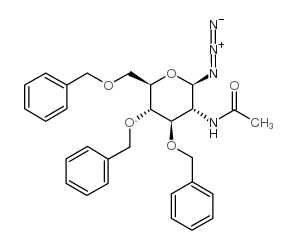2-乙酰氨基-3,4,6-O-三苄基-2-去氧-1-三氮-beta-D-葡萄糖