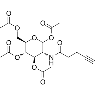 N-(4'-戊炔酰基)-1,2,3,6-O-四乙酰-D-葡萄糖胺