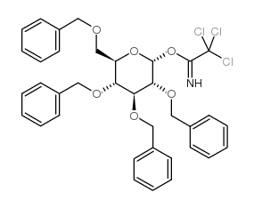 2,3,4,6-O-四苄基-alpha-D-葡萄糖三氯乙酰亚胺酯