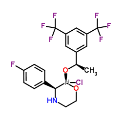 (2R,3S)-2-[(1R)-1-[3,5-双(三氟甲基)苯基]乙氧基]-3-(4-氟苯基)-吗啉盐酸盐	