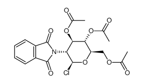 3,4,6-O-三乙酰基-2-邻苯二甲酰基-2-脱氧-alpha-D-氯代葡萄糖