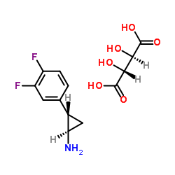(1R,2S)-2-(3,4-二氟苯基)环丙胺 (2R,3R)-2,3-二羟基丁二酸盐	