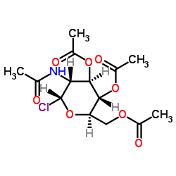 3,4,6-O-三乙酰基-2-乙酰氨基-2-脱氧-alpha-D-氯代葡萄糖