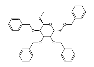 甲基-2,3,4,6-O-四苄基-beta-D-1-硫代吡喃半乳糖糖苷