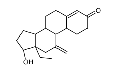 (17BETA)-13-乙基-17-羟基-11-亚甲基-4-雌烯-3-酮	