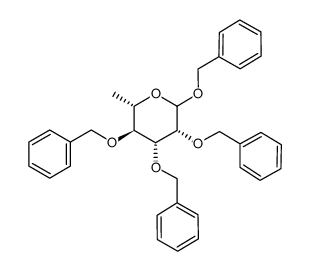 苄基-2,3,4-三-O-苄基-L-吡喃鼠李糖苷