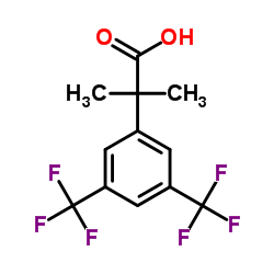 2-(3,5-双-三氟甲基-苯基)- 2-甲基-丙酸	