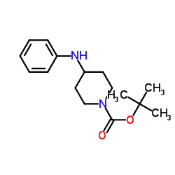 1-N-Boc-4-苯胺基哌啶	