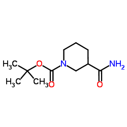 1-Boc-3-氨基甲酰基哌啶	