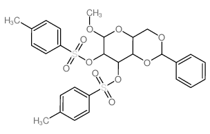 甲基-2,3-O-二对甲基苯磺酰基-4,6-O-苄叉-alpha-D-吡喃葡萄糖苷