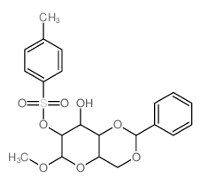 甲基-2-O-对甲基苯磺酰基-4,6-O-苄叉-alpha-D-吡喃葡萄糖苷