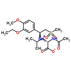 (S)-1-(3-乙氧基-4-甲氧基苯基)-2-(甲基磺酰基)乙胺 N-乙酰基-L-亮氨酸盐	