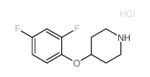 4-(2,4-Difluorophenoxy)piperidine hydrochloride	