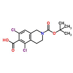 5,7-二氯-2-BOC-1,2,3,4-四氢异喹啉-6-羧酸	