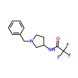 1-苄基-3-(三氟乙酰氨基)吡咯烷