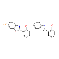 双[2-(2-苯并恶唑基)苯酚]锌 (II)