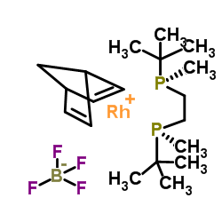 (S,S)-1,2-双[(叔丁基)甲基膦]乙烷[Η-(2,5-二环庚二烯)]合四氟硼酸铑(I)